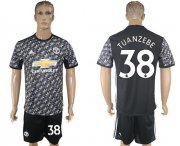 Wholesale Cheap Manchester United #38 Tuanzebe Black Soccer Club Jersey