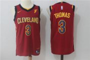 Wholesale Cheap Nike Cleveland Cavaliers #3 Isaiah Thomas Red Stitched NBA Swingman Jersey