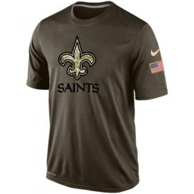 Wholesale Cheap Men\'s New Orleans Saints Salute To Service Nike Dri-FIT T-Shirt