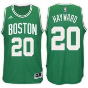 Wholesale Cheap Boston Celtics #20 Gordon Hayward Road Green New Swingman Jersey
