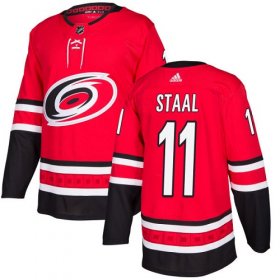 Wholesale Cheap Adidas Hurricanes #11 Jordan Staal Red Home Authentic Stitched NHL Jersey