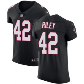 Wholesale Cheap Nike Falcons #42 Duke Riley Black Alternate Men\'s Stitched NFL Vapor Untouchable Elite Jersey