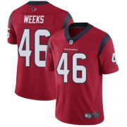 Wholesale Cheap Nike Texans #46 Jon Weeks Red Alternate Men's Stitched NFL Vapor Untouchable Limited Jersey