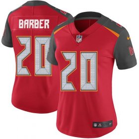 Wholesale Cheap Nike Buccaneers #20 Ronde Barber Red Team Color Women\'s Stitched NFL Vapor Untouchable Limited Jersey