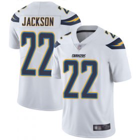 Wholesale Cheap Nike Chargers #22 Justin Jackson White Men\'s Stitched NFL Vapor Untouchable Limited Jersey