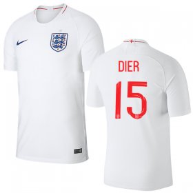 Wholesale Cheap England #15 Dier Home Thai Version Soccer Country Jersey