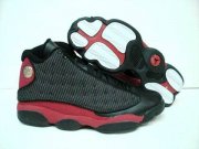 Wholesale Cheap Air jordan 13 Retro Shoes Black/Wine red