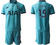 Wholesale Cheap Tottenham Hotspur #15 Dier Third Soccer Club Jersey