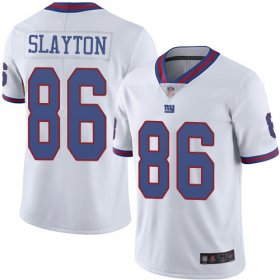 Wholesale Cheap Nike Giants #86 Darius Slayton White Men\'s Stitched NFL Limited Rush Jersey