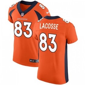 Wholesale Cheap Nike Broncos #83 Matt LaCosse Orange Team Color Men\'s Stitched NFL Vapor Untouchable Elite Jersey