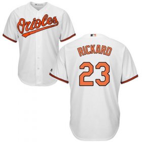 Wholesale Cheap Orioles #23 Joey Rickard White Cool Base Stitched Youth MLB Jersey