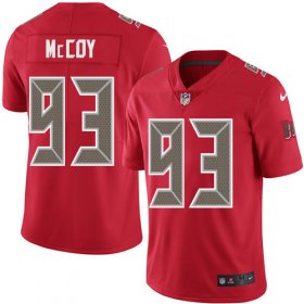 Wholesale Cheap Nike Buccaneers #93 Gerald McCoy Red Youth Stitched NFL Limited Rush Jersey