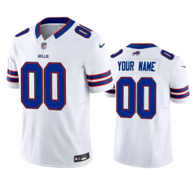 Wholesale Cheap Men\'s Buffalo Bills Active Player Custom White 2023 F.U.S.E. Vapor Untouchable Limited Stitched Jersey