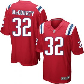 Wholesale Cheap Nike Patriots #32 Devin McCourty Red Alternate Youth Stitched NFL Elite Jersey