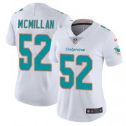 Wholesale Cheap Nike Dolphins #52 Raekwon McMillan White Women's Stitched NFL Vapor Untouchable Limited Jersey