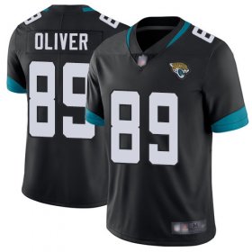 Wholesale Cheap Nike Jaguars #89 Josh Oliver Black Team Color Men\'s Stitched NFL Vapor Untouchable Limited Jersey