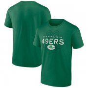 Wholesale Cheap Men's San Francisco 49ers Kelly Green Celtic Knot T-Shirt