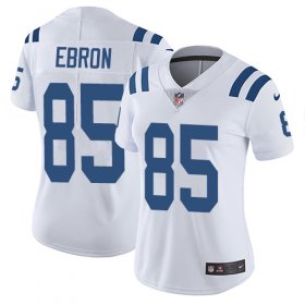 Wholesale Cheap Nike Colts #85 Eric Ebron White Women\'s Stitched NFL Vapor Untouchable Limited Jersey