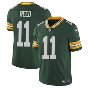 Cheap Men\'s Green Bay Packers #11 Jayden Reed Green Vapor Untouchable Football Stitched Jersey