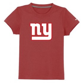 Wholesale Cheap New York Giants Sideline Legend Authentic Logo Youth T-Shirt Red
