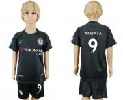 Wholesale Cheap Chelsea #9 Morata Sec Away Kid Soccer Club Jersey