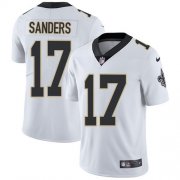 Wholesale Cheap Nike Saints #17 Emmanuel Sanders White Youth Stitched NFL Vapor Untouchable Limited Jersey