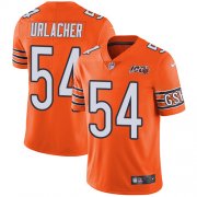 Wholesale Cheap Nike Bears #54 Brian Urlacher Orange Men's 100th Season Retired Stitched NFL Limited Rush Jersey