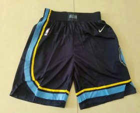 Wholesale Cheap Men\'s Memphis Grizzlies Black 2019 Nike Swingman Stitched NBA Shorts