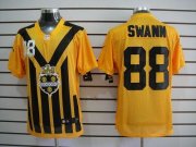 Wholesale Cheap Nike Steelers #88 Lynn Swann Gold 1933s Throwback Men's Embroidered NFL Elite Jersey