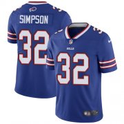 Wholesale Cheap Nike Bills #32 O. J. Simpson Royal Blue Team Color Men's Stitched NFL Vapor Untouchable Limited Jersey