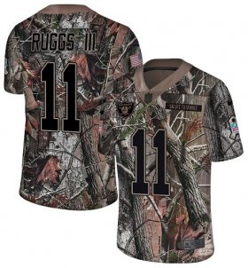 Wholesale Cheap Nike Raiders #11 Henry Ruggs III Camo Men\'s Stitched NFL Limited Rush Realtree Jersey