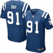 Wholesale Cheap Nike Colts #91 Sheldon Day Royal Blue Team Color Men's Stitched NFL Vapor Untouchable Elite Jersey