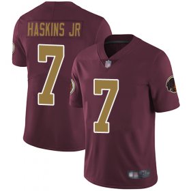 Wholesale Cheap Nike Redskins #7 Dwayne Haskins Jr Burgundy Red Alternate Men\'s Stitched NFL Vapor Untouchable Limited Jersey