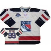 Wholesale Cheap Rangers #99 Wayne Gretzky White Stitched CCM 2012 Winter Classic NHL Jersey