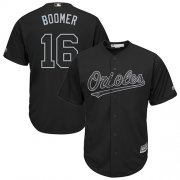 Wholesale Cheap Orioles #16 Trey Mancini Black "Boomer" Players Weekend Cool Base Stitched MLB Jersey