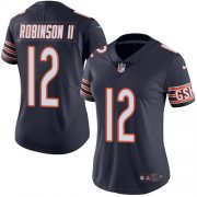 Wholesale Cheap Nike Bears #12 Allen Robinson II Navy Blue Team Color Women's Stitched NFL Vapor Untouchable Limited Jersey
