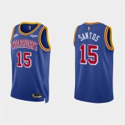Wholesale Cheap Men's Golden State Warriors #15 Gui Santos 2022 Royal Stitched Basketball Jersey