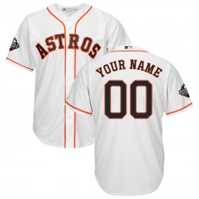 Wholesale Cheap Houston Astros Majestic 2019 World Series Bound Official Cool Base Custom Jersey White