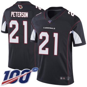 Wholesale Cheap Nike Cardinals #21 Patrick Peterson Black Alternate Men\'s Stitched NFL 100th Season Vapor Limited Jersey
