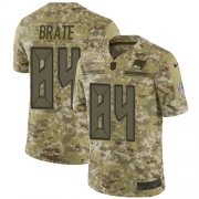 Wholesale Cheap Nike Buccaneers #84 Cameron Brate Camo Men's Stitched NFL Limited 2018 Salute To Service Jersey