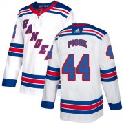Wholesale Cheap Adidas Rangers #44 Neal Pionk White Road Authentic Stitched NHL Jersey
