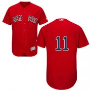 Wholesale Cheap Red Sox #11 Rafael Devers Red Flexbase Authentic Collection Stitched MLB Jersey