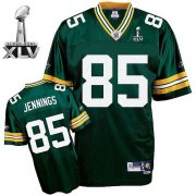 Wholesale Cheap Packers #85 Greg Jennings Green Super Bowl XLV Stitched NFL Jersey