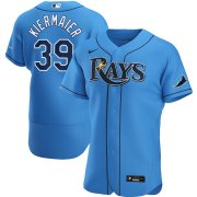 Wholesale Cheap Tampa Bay Rays #39 Kevin Kiermaier Men's Nike Light Blue Alternate 2020 Authentic Player MLB Jersey