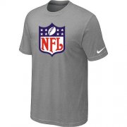 Wholesale Cheap NFL Sideline Legend Authentic Logo Dri-FIT Nike NFL T-Shirt Light Grey
