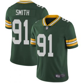 Wholesale Cheap Nike Packers #91 Preston Smith Green Team Color Men\'s Stitched NFL Vapor Untouchable Limited Jersey