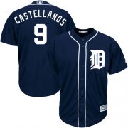 Wholesale Cheap Tigers #9 Nick Castellanos Navy Blue Cool Base Stitched Youth MLB Jersey