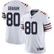 Wholesale Cheap Nike Bears #80 Jimmy Graham White Men's 2019 Alternate Classic Stitched NFL Vapor Untouchable Limited Jersey