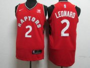 Wholesale Cheap Nike Toronto Raptors 2 Kawhi Leonard Red NBA Authentic Icon Edition Jersey