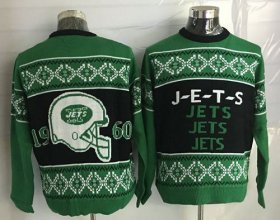 Wholesale Cheap Nike Jets Men\'s Ugly Sweater
